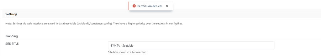 Seatable V5 - Custom apache2 proxy - Permission denied - Installation ...