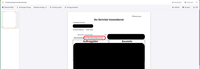 Im Seitendesigner