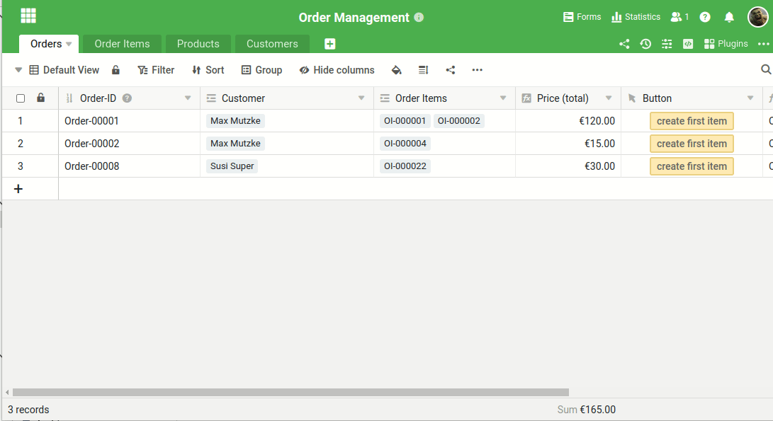 order-item-auto-create